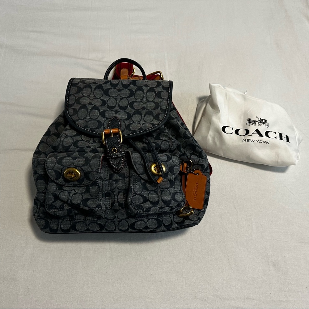 Denim Sig Cargo Backpack